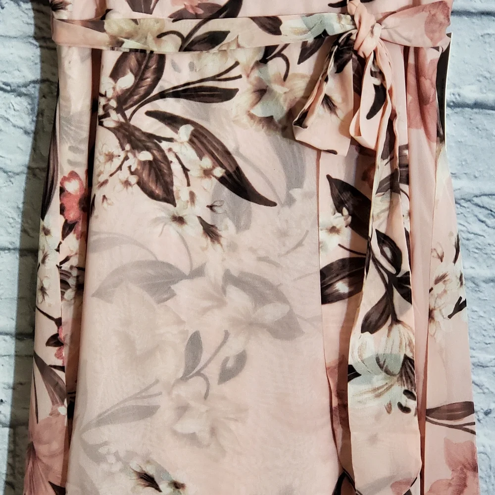 💝Eliza J Hi-Lo Blush Maxi Dress - Picture 7 of 14